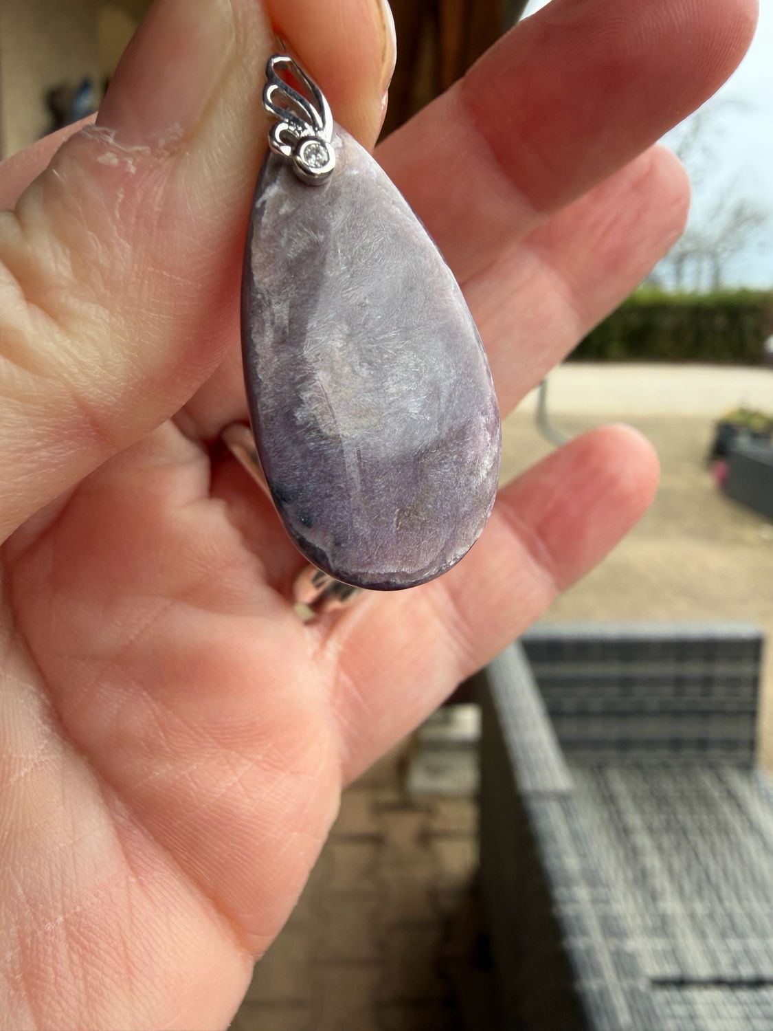 Pendentif en Charoite
