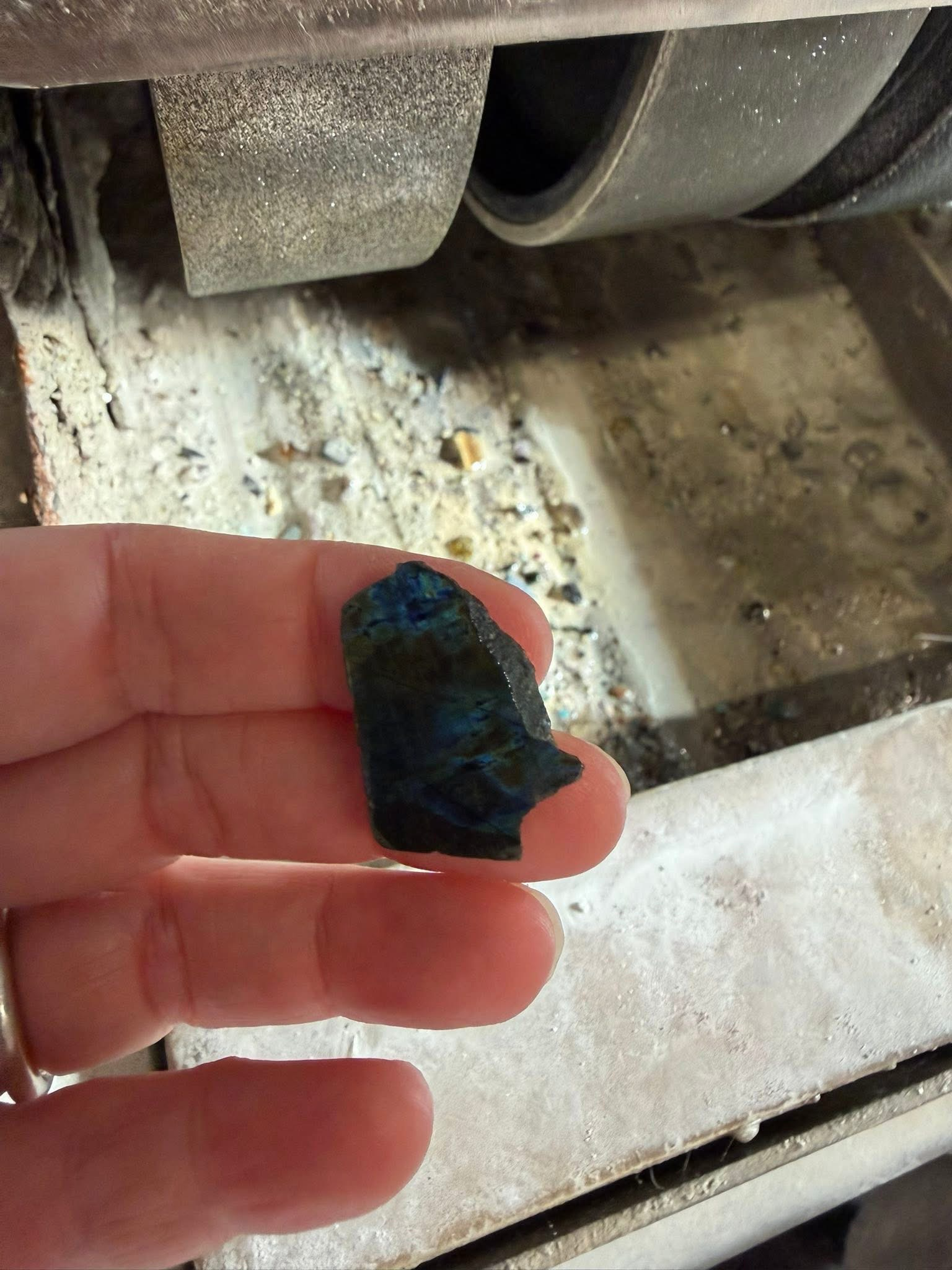 Pendentif en spectrolite