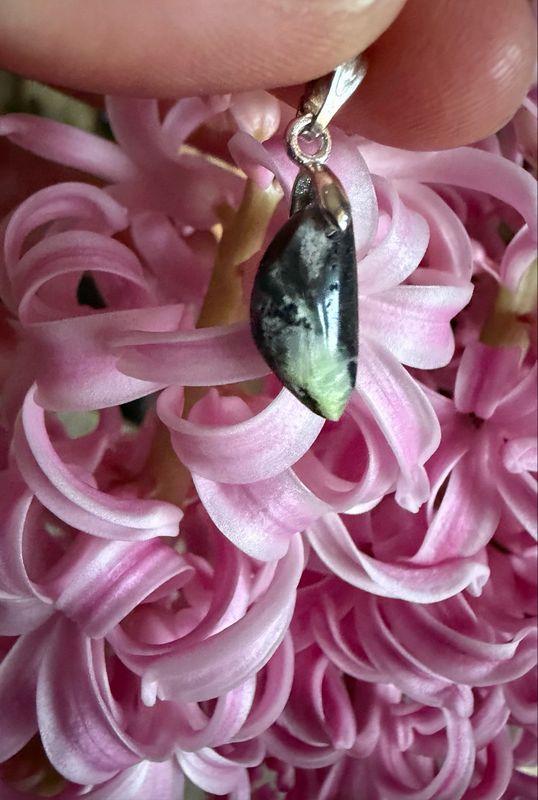 Pendentif en wavellite