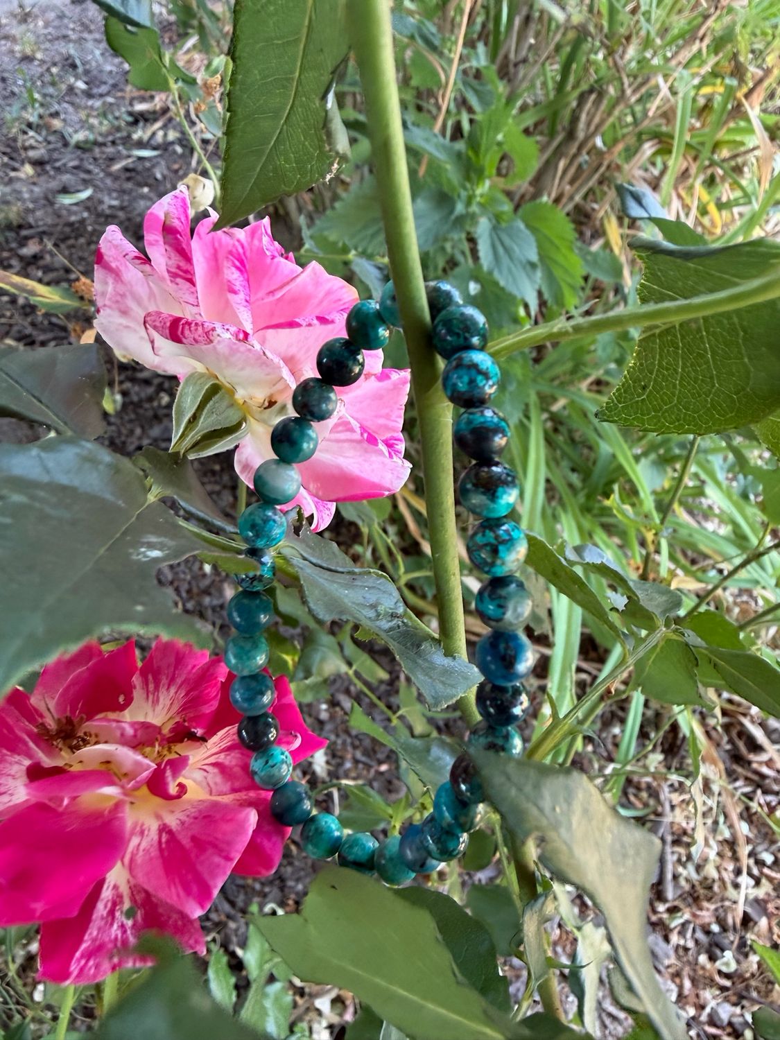 Bracelet en chrysocolle Bracelet en chrysocolle