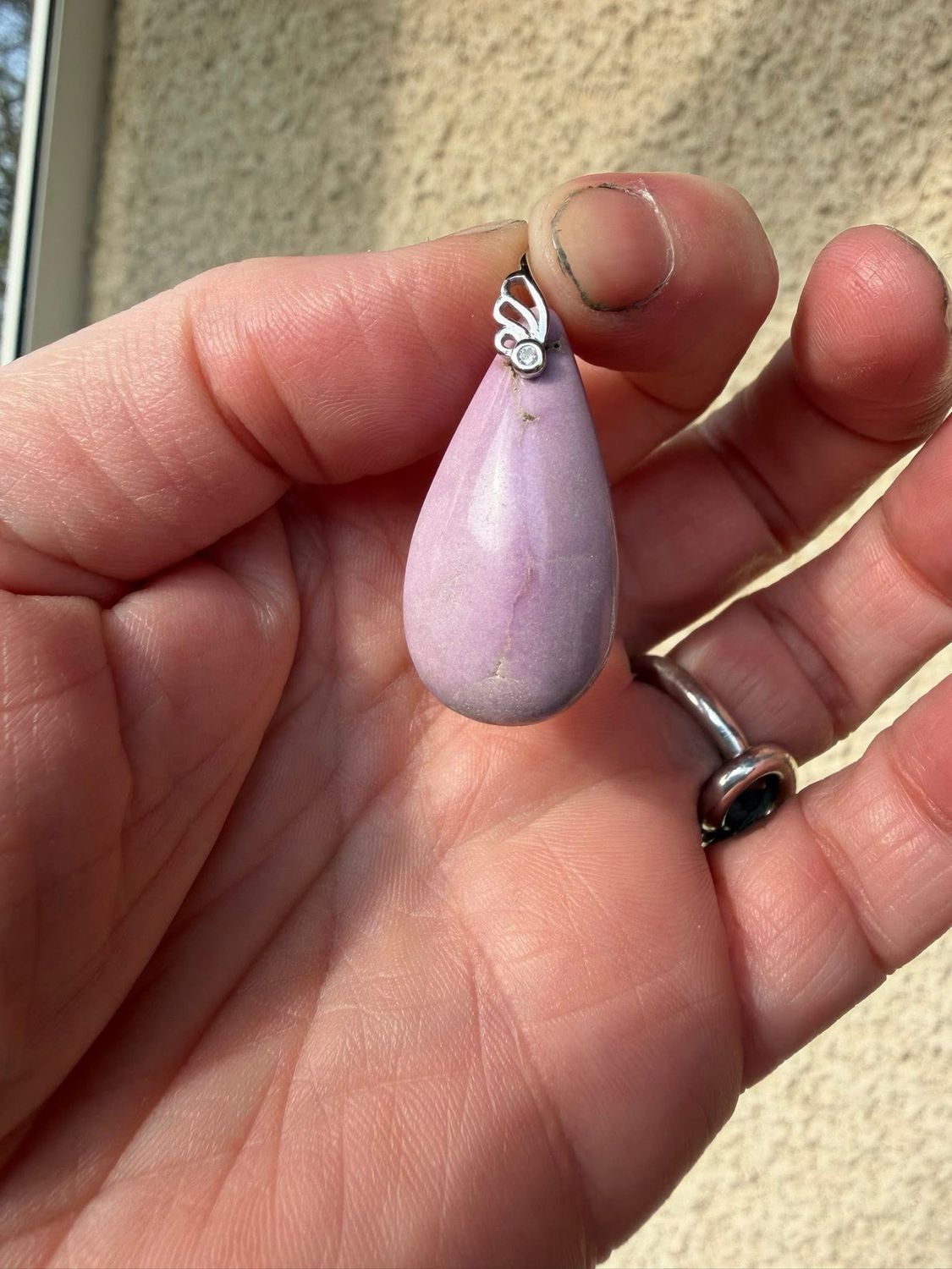 Pendentif en Phosphosiderite