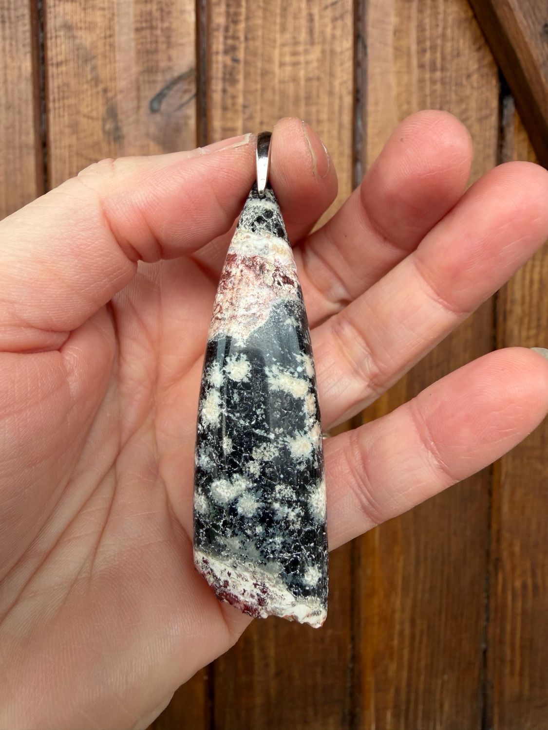 Pendentif en obsidienne fireworks Pendentif en obsidienne fireworks