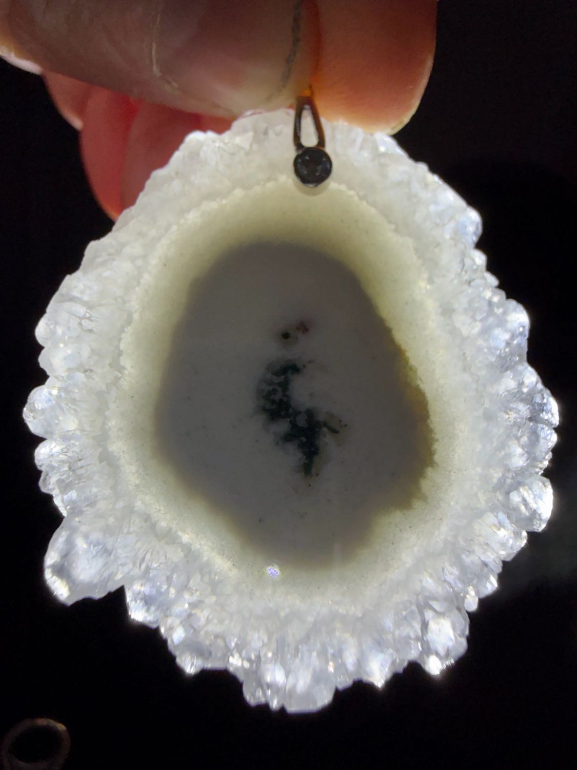 Pendentif en quartz solaire Pendentif en quartz solaire