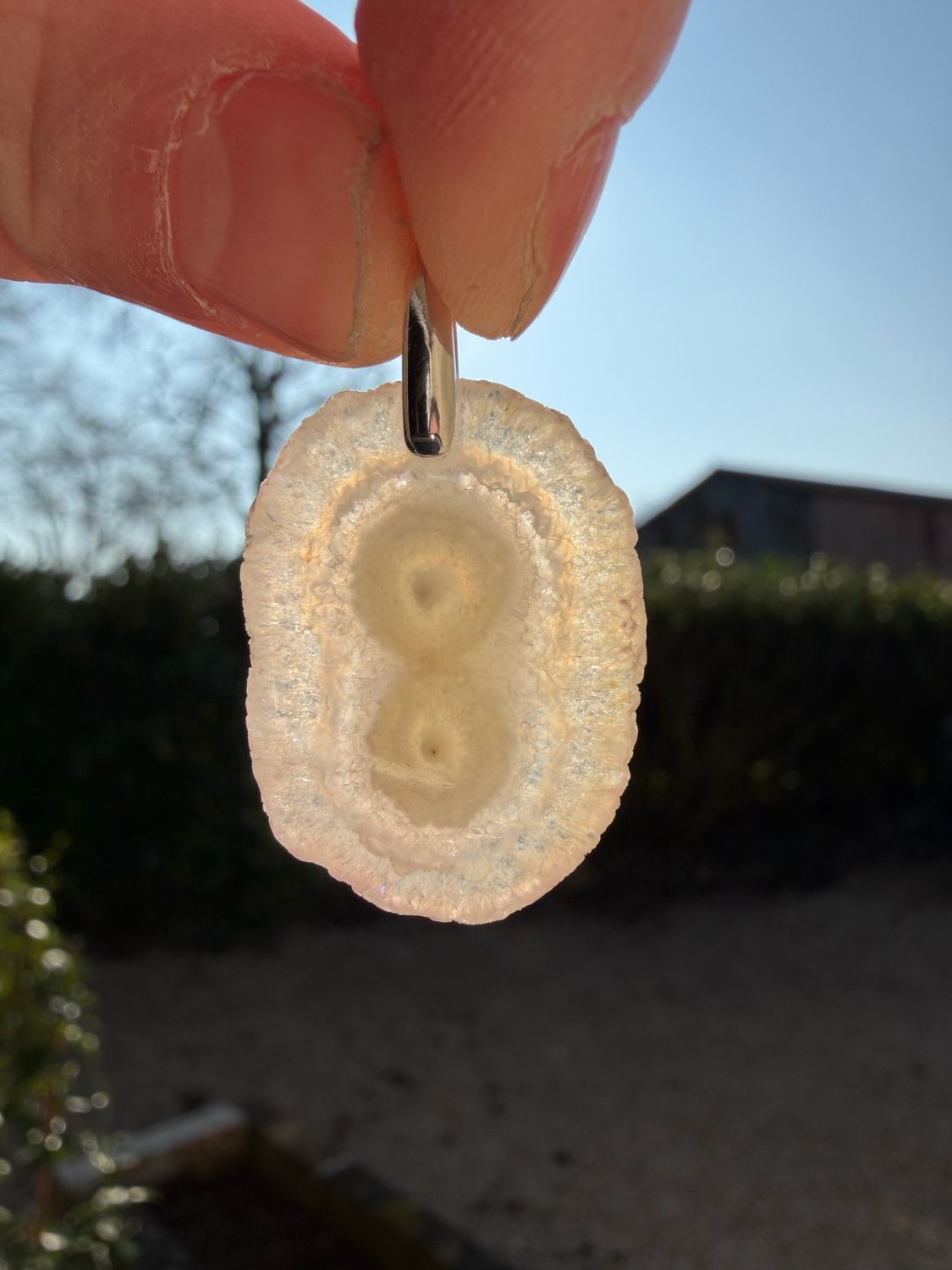 Pendentif en quartz solaire Pendentif en quartz solaire