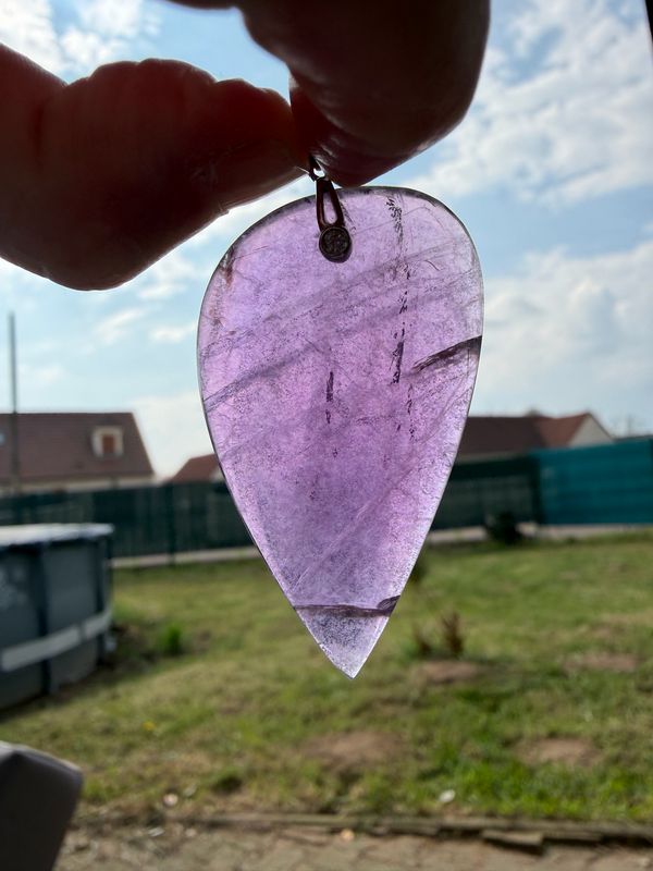Pendentif en Fluorite