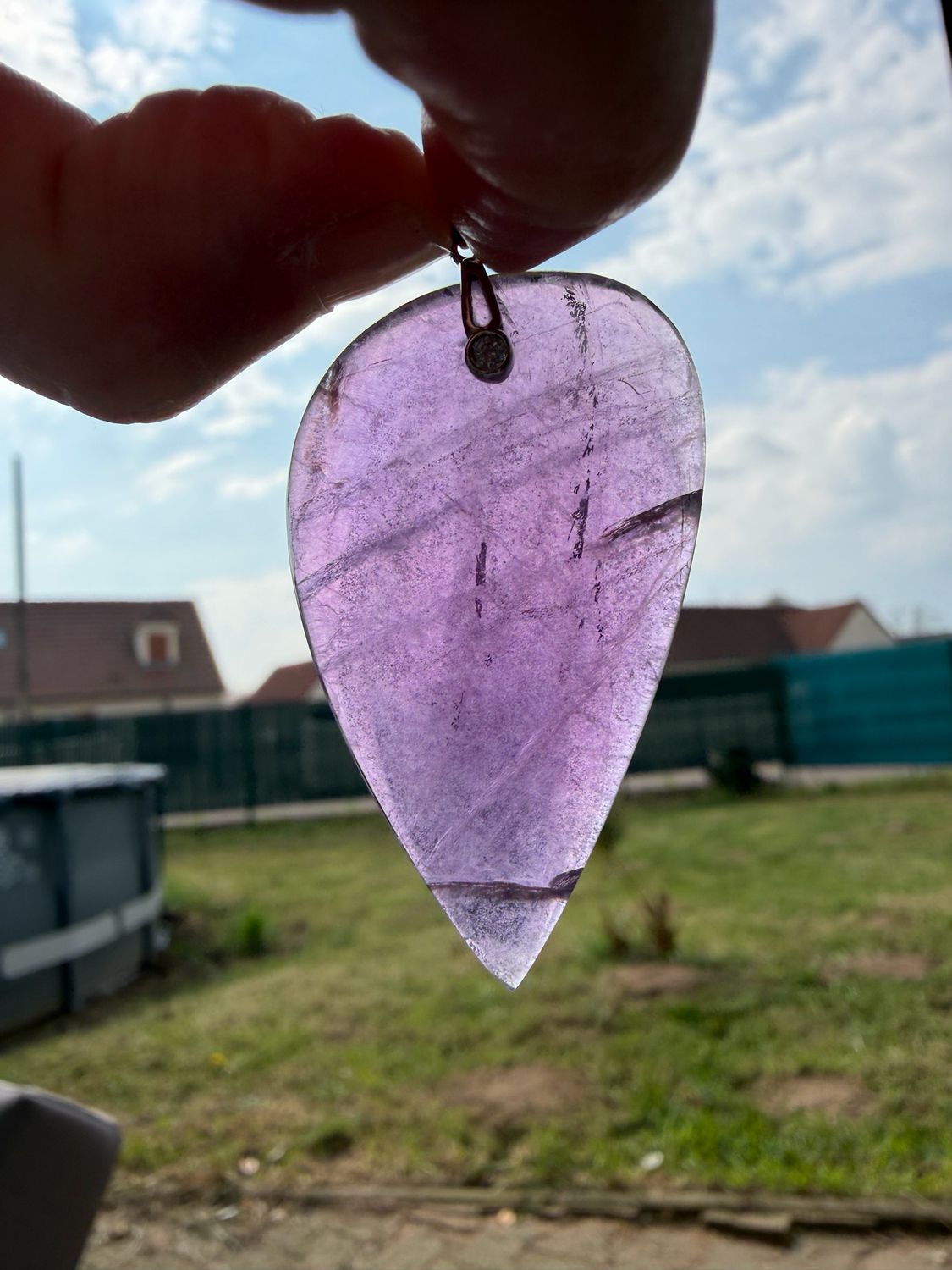 Pendentif en Fluorite