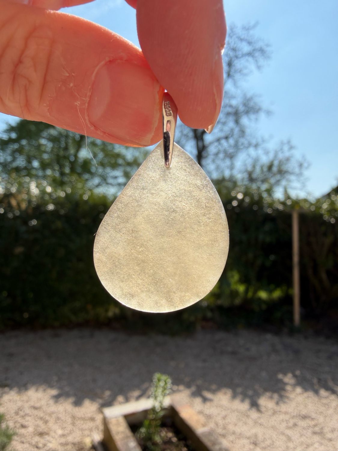 Pendentif en verre lybique
