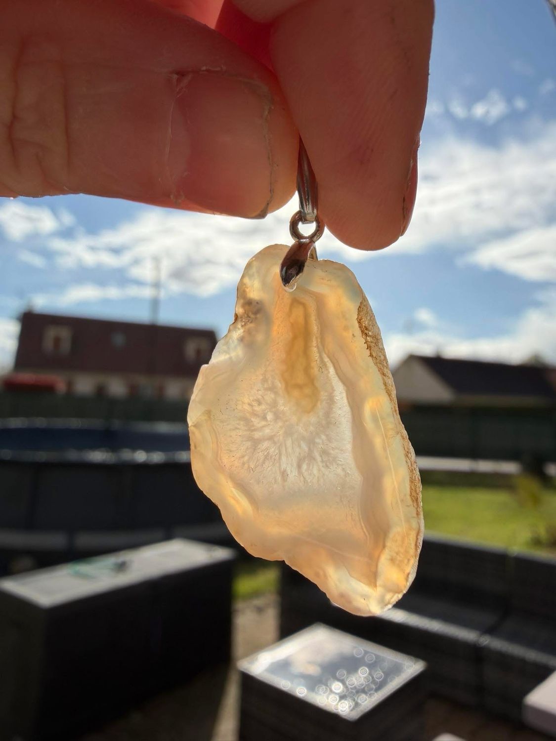 Pendentif en agate Pendentif en agate