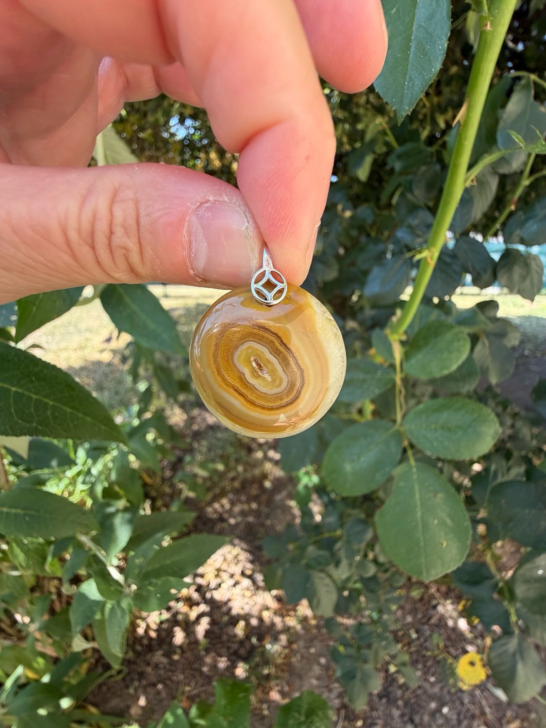 Pendentif en agate