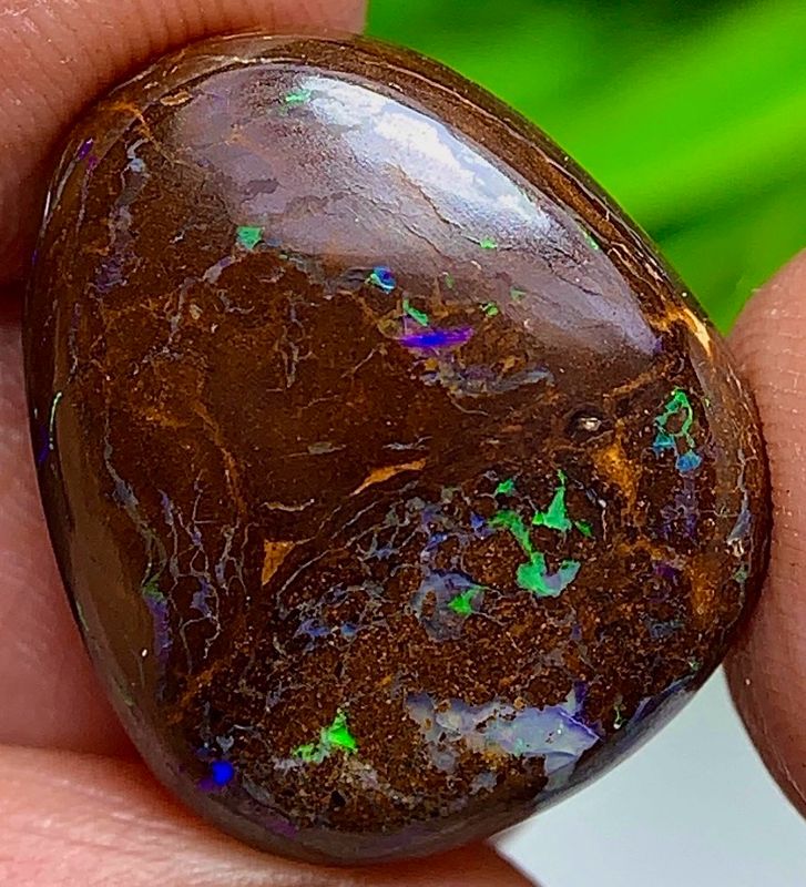 Pendentif en opale Boulder