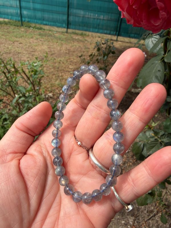 Bracelet en labradorite