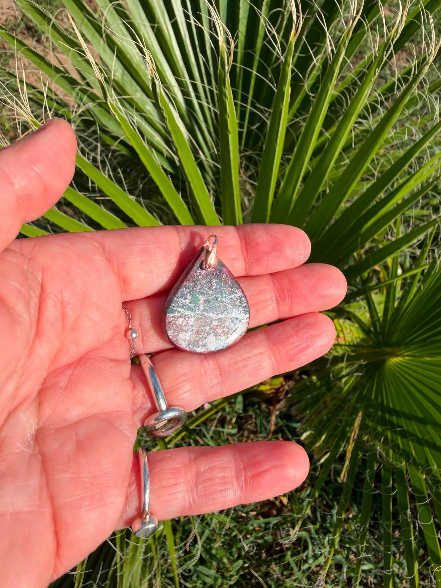 Pendentif en turquoise sonora
