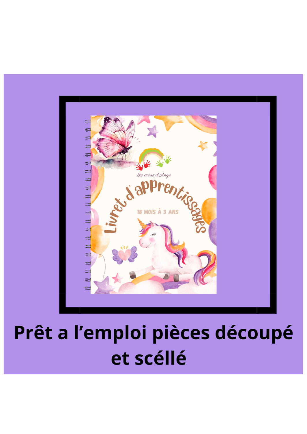 Livret d'activités d'apprentissages "pièces scellé"