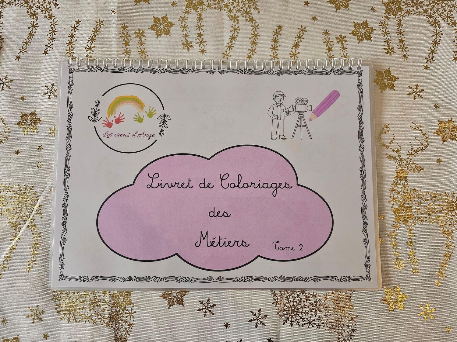 Livret de coloriage sur les 10 métiers thome2
