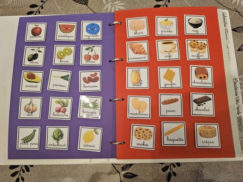 Classeur de communications format a scratch