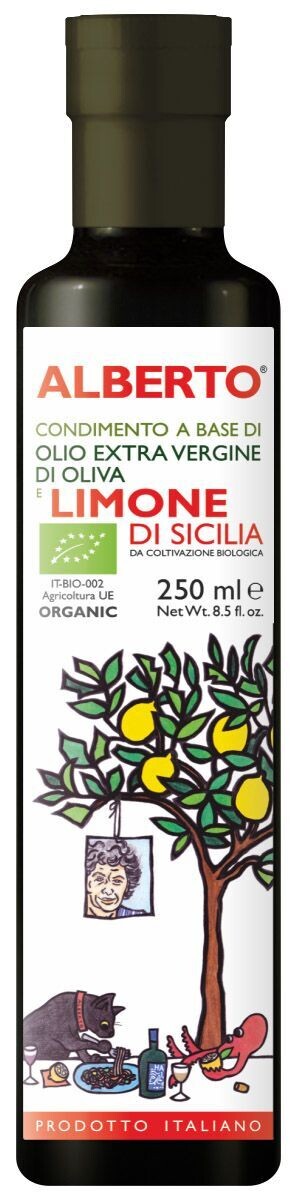Olio Extra Vergine di Oliva Alberto ai Limoni di Sicilia cl.25