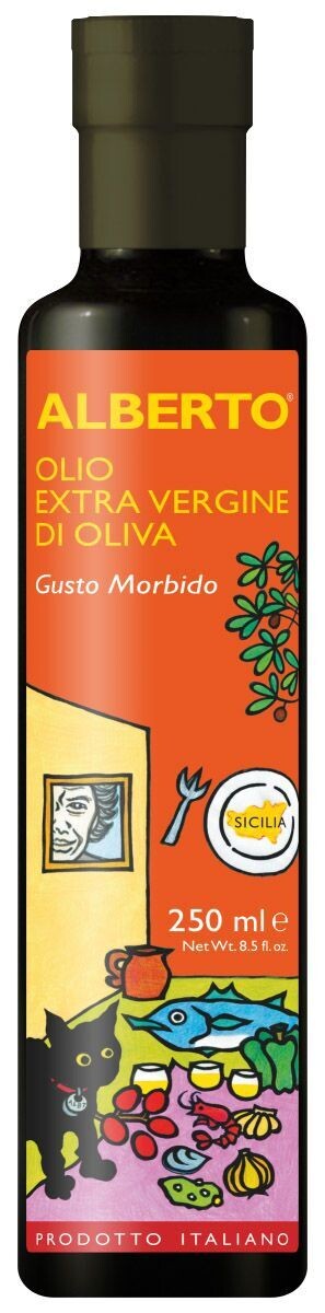 Olio Extra Vergine di Oliva Alberto Gusto Morbido Biancolilla cl.25