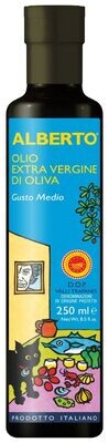 Olio Extra Vergine di Oliva Alberto Gusto Medio DOP cl.25