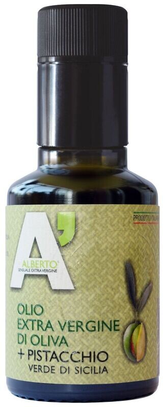 Olio Extra Vergine di Oliva Alberto + Pistacchio Verde di Sicilia cl.10