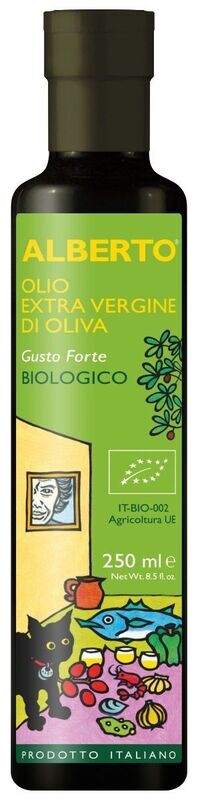 Olio Extra Vergine di Oliva Alberto Gusto Forte  BIO cl.25
