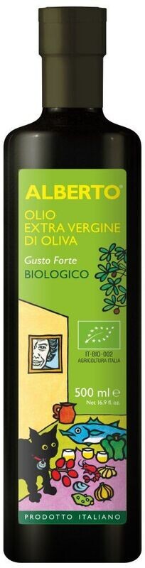 Olio Extra Vergine di Oliva Alberto Gusto Forte BIO cl.50