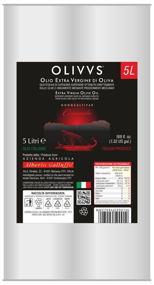 Olio Extra Vergine di Oliva 