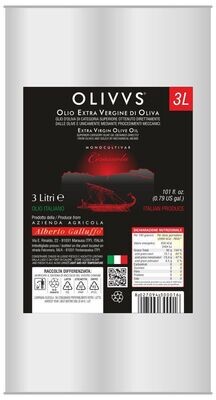 Olio Extra Vergine di Oliva "OLIVVS" Cerasuola latta lt.3
