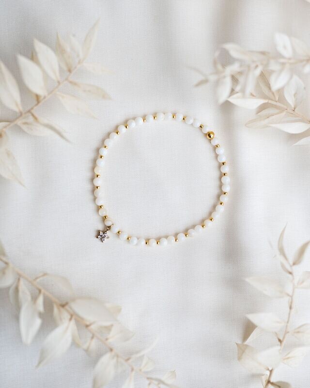 Perlenarmband - star