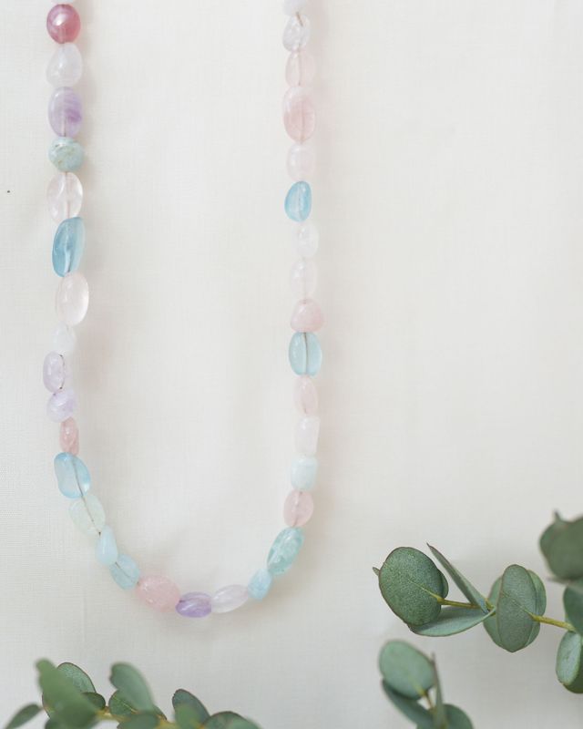 Perlenkette - pastel love