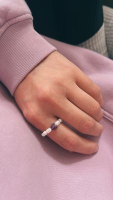 Ring - lila liebe