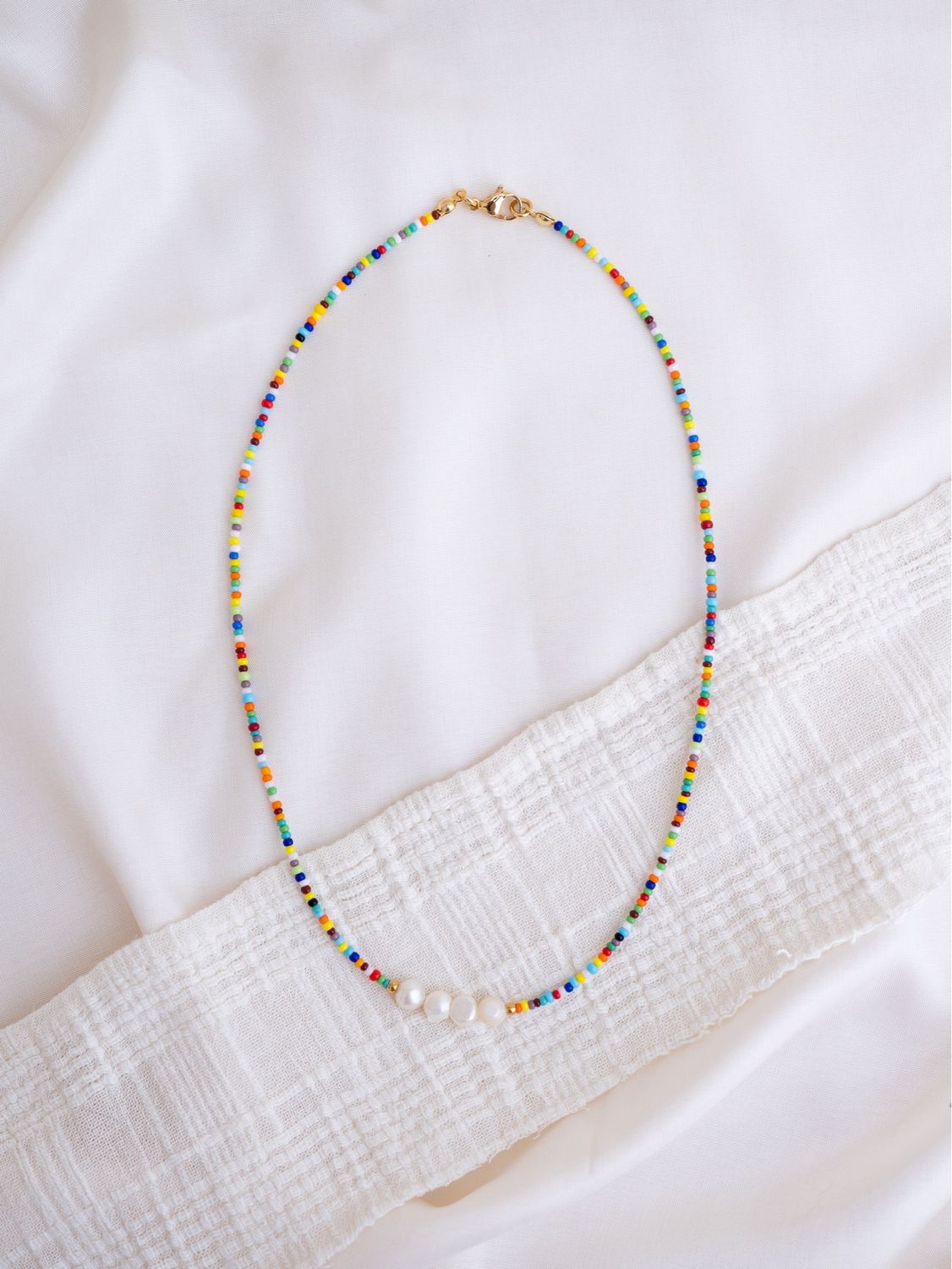 Perlenkette - Colourful