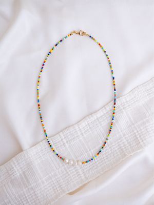 Perlenkette - Colourful