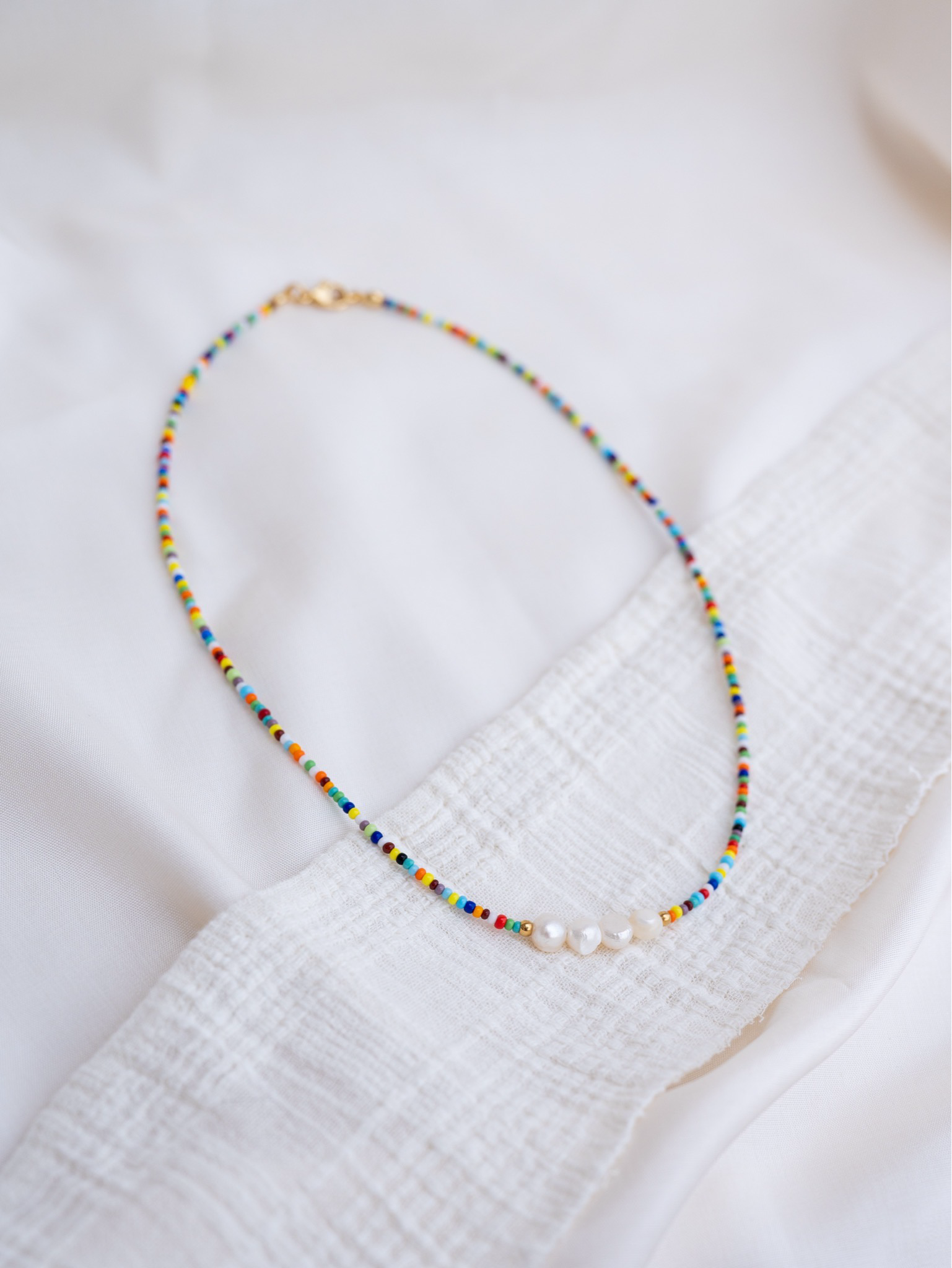Perlenkette - Colourful