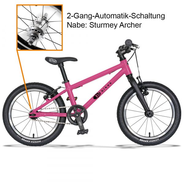 KUbikes 16L MTB 2-Gang