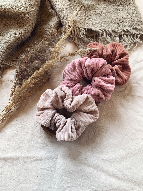 Scrunchie Rosa Töne