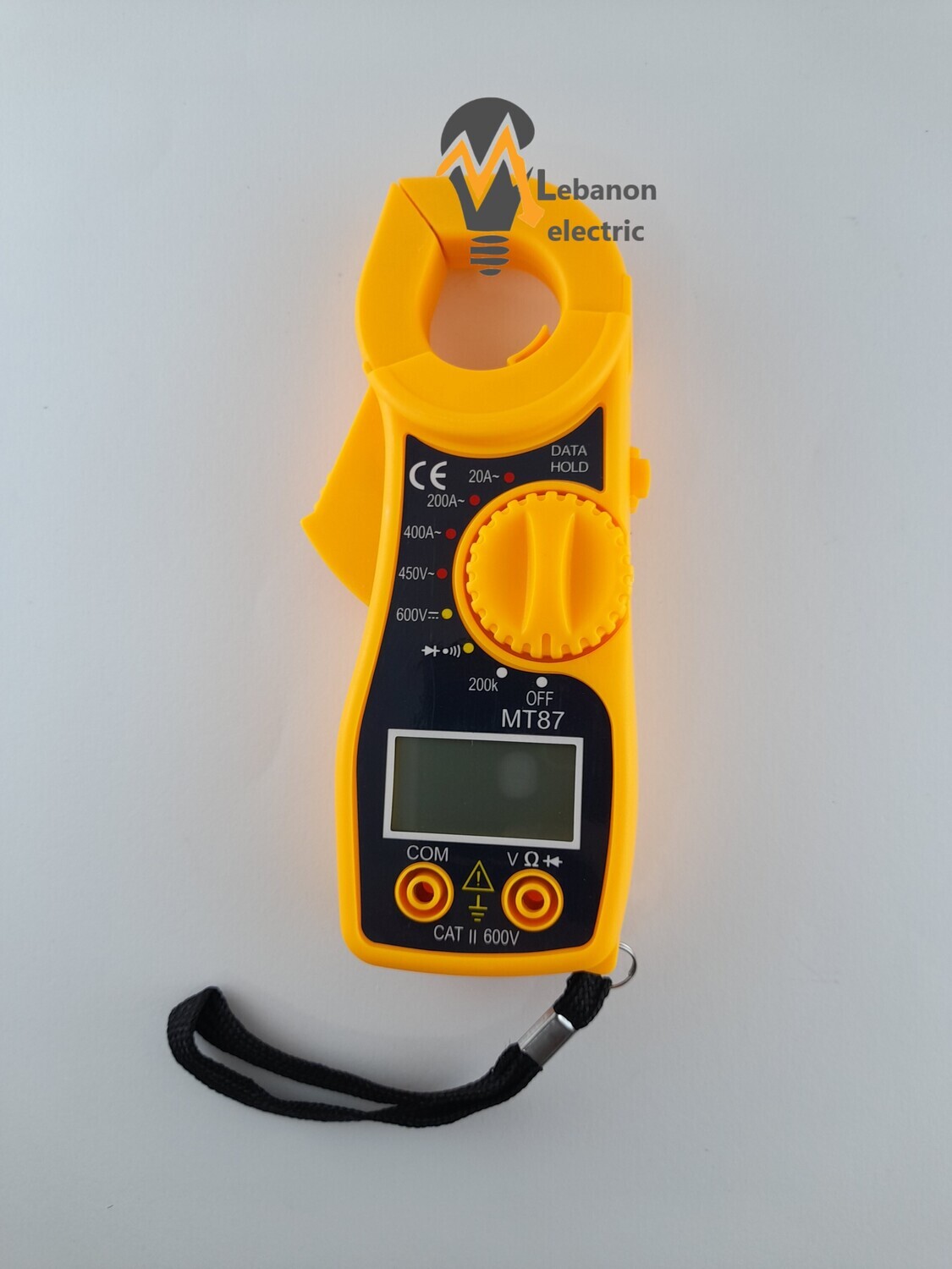 Digital Clamp Meter for AC Current Tester LCD Display Portable Digital Clamp Multimeter