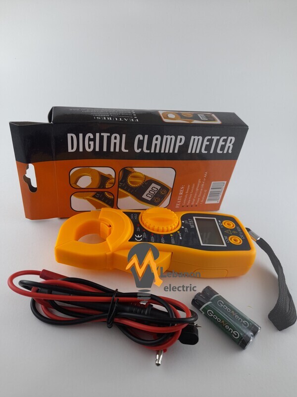 Digital Clamp Meter for AC Current Tester LCD Display Portable Digital Clamp Multimeter