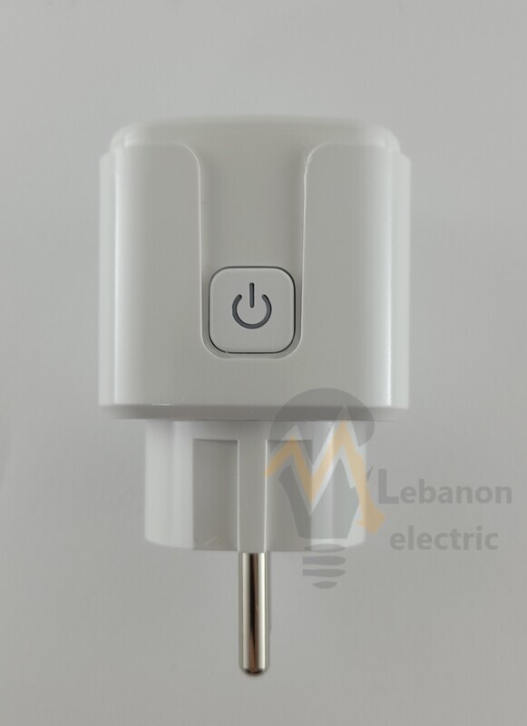 16A EU Tuya Wifi Smart Plug Smart Socket Power Monitoring Timing Function Works With Alexa, Google Home Remote Control Outlet/بريز وايفاي