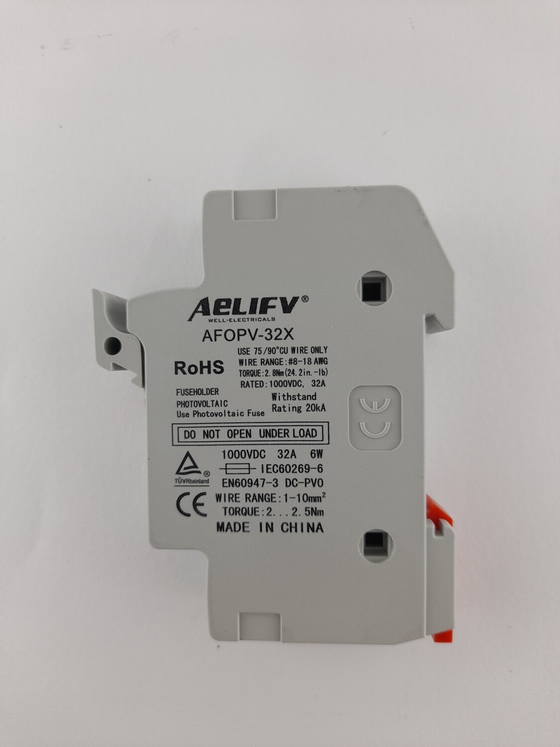 Fuse Holder for PV String Fuses/بورت فيوز