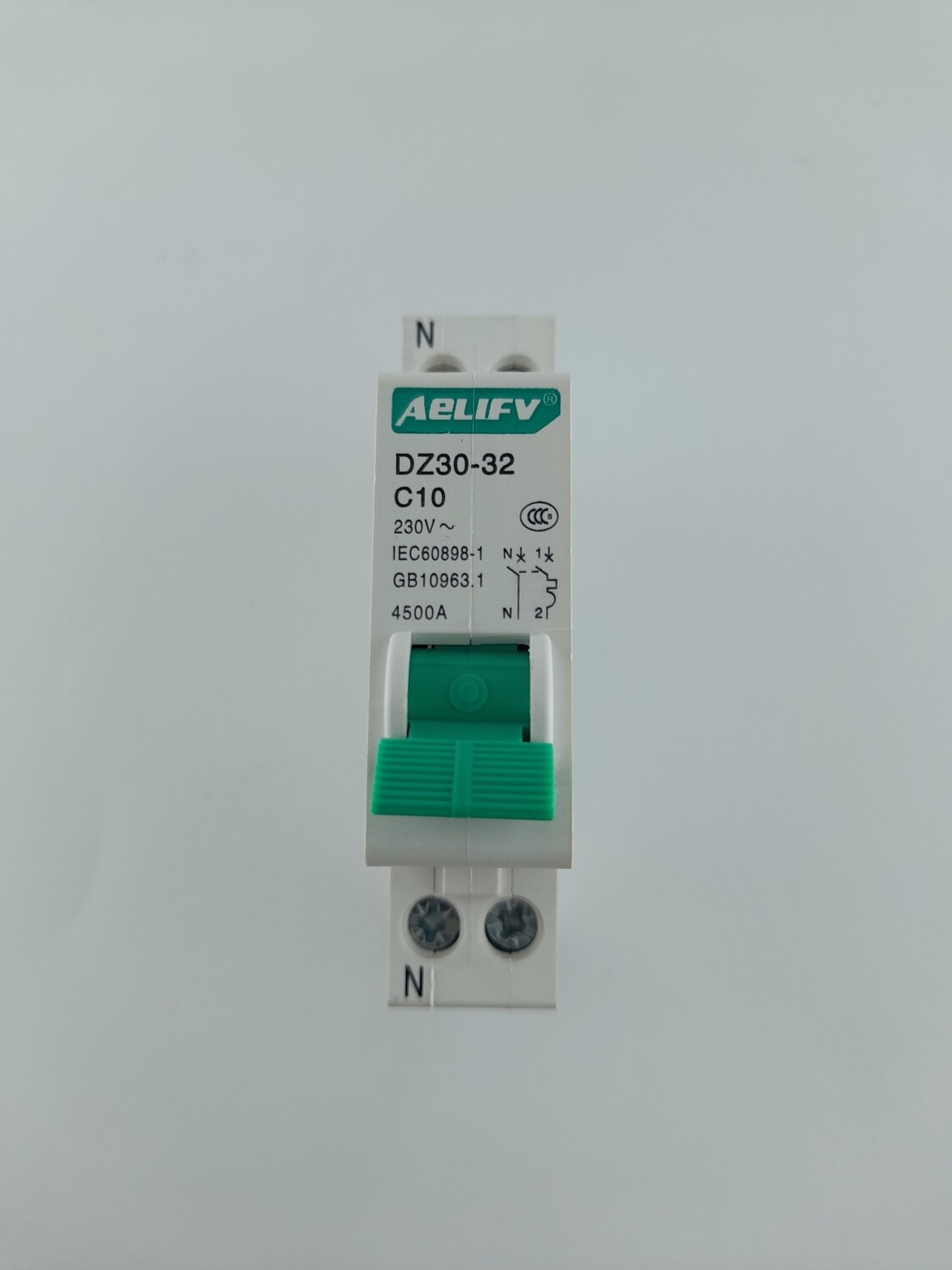 Switch DPN 1P+N Miniature Circuit Breaker 10A 16A 20A 25A 32A
