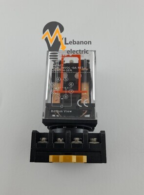 Electromagnetic Relay DPDT 220VAC Coil 8pin/ ريلي 220