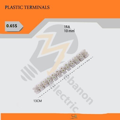 PLASTIC TERMINALS 10/25/35/40mm