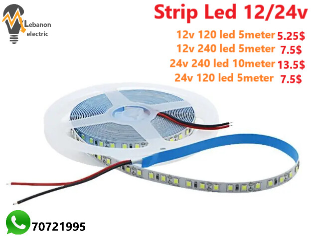 Strip led 12/24v