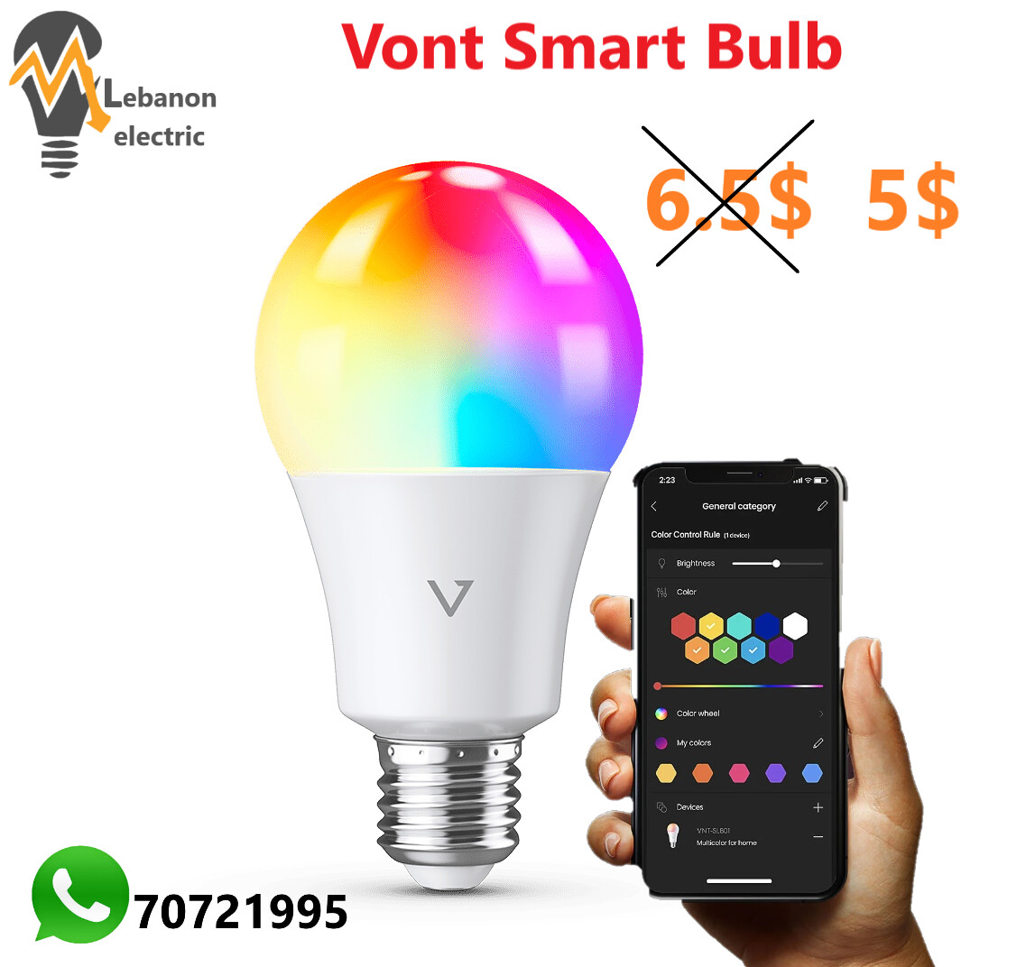 Vont Smart Bulb Color