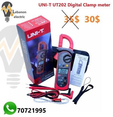 UNI-T UT202 Digital Clamp meter