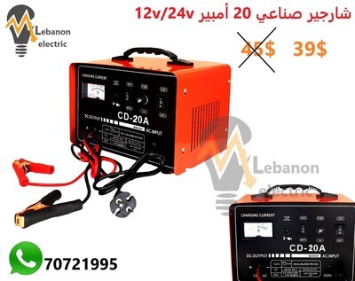 Battery Charger 20A 12-24V CD-20A