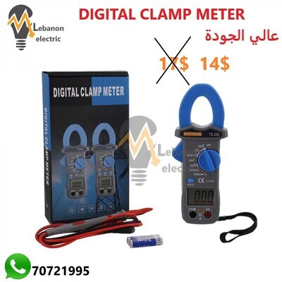 Digital Multimeter Clamp Meter ac/dc