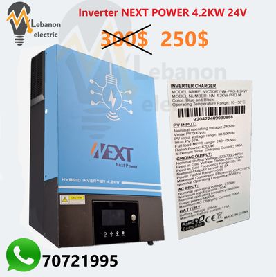 Hybrid inverter next power 4.2kw 24v