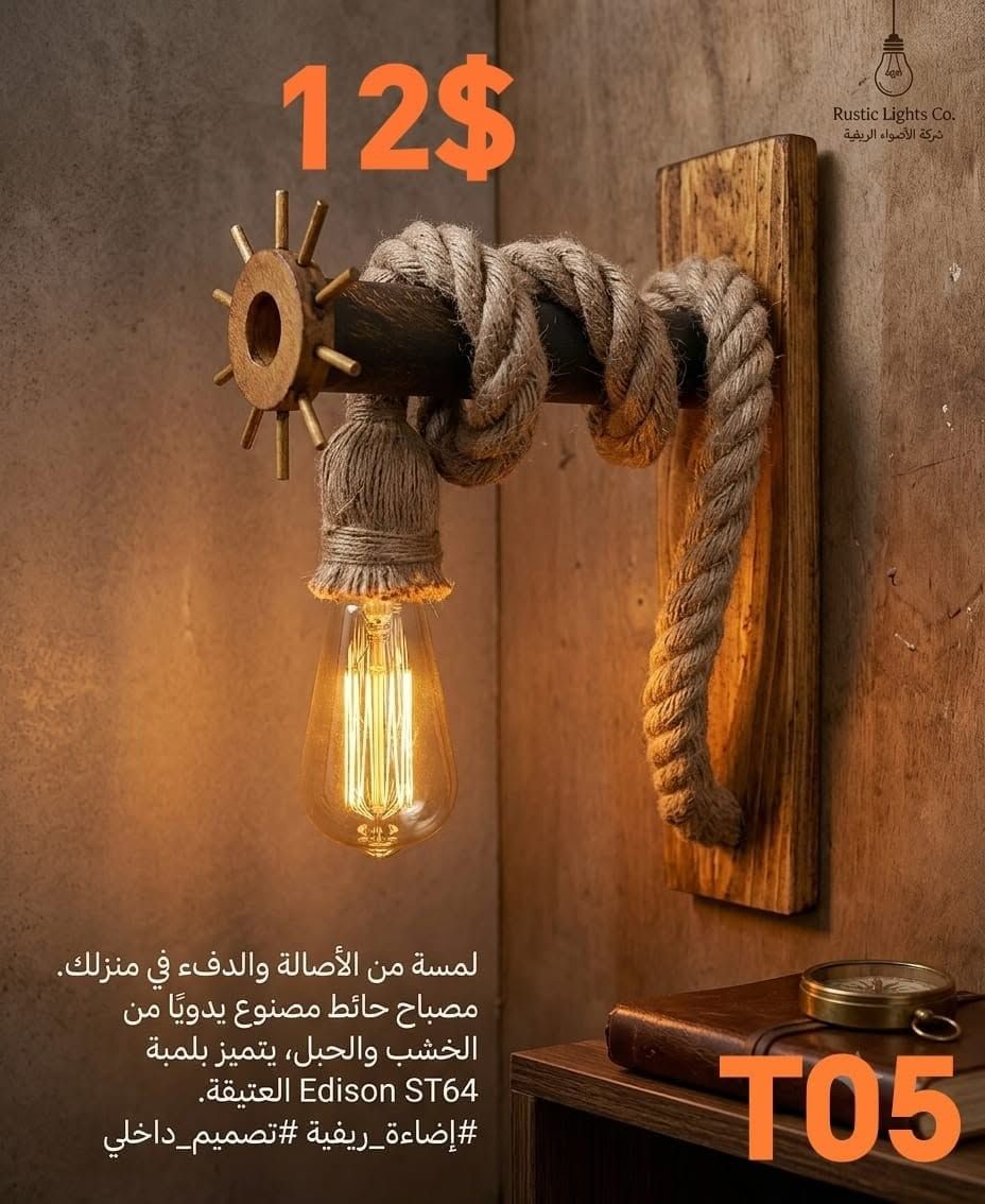 لمبات ديكور صناعة يدوية