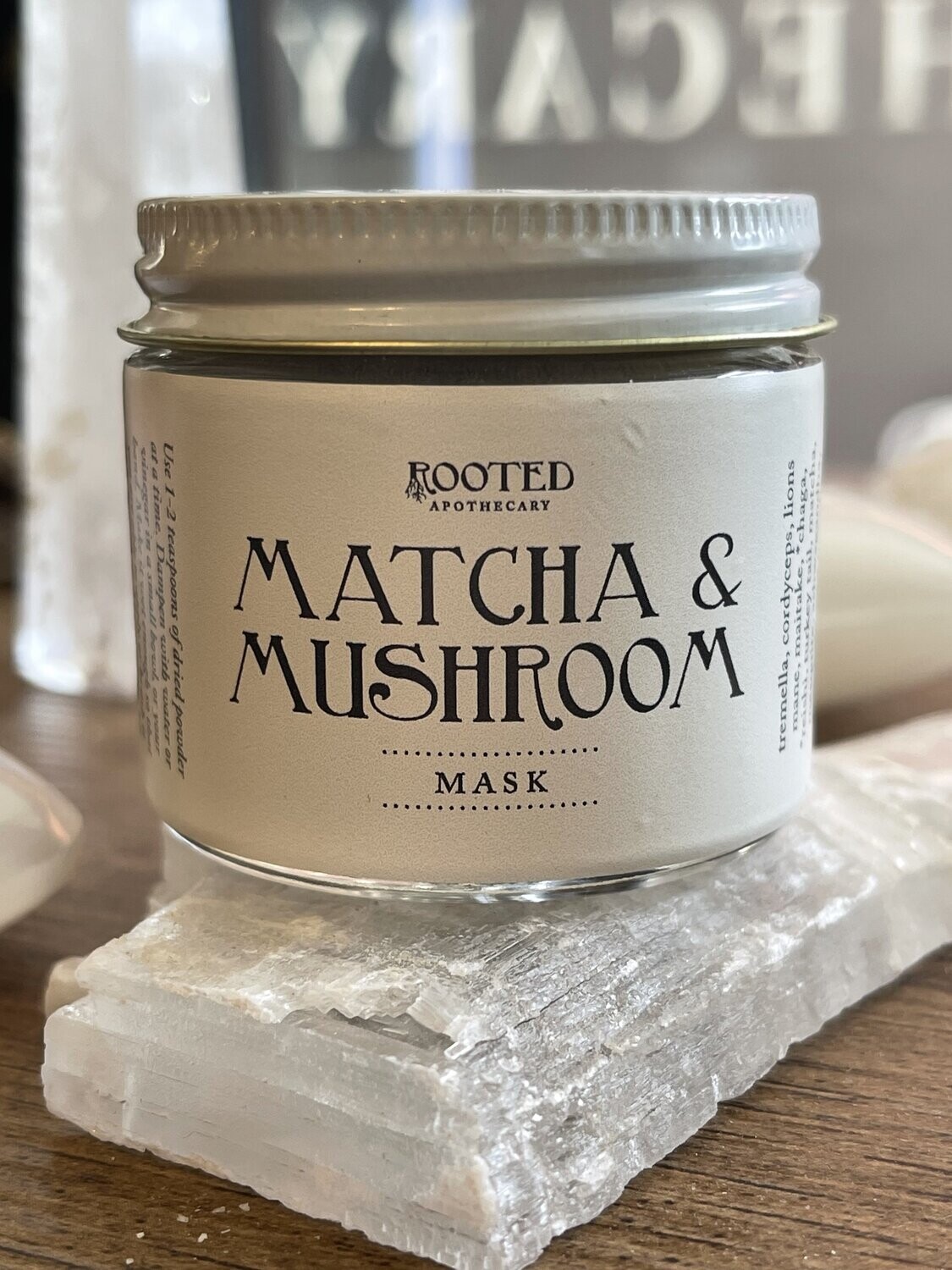 Matcha & Mushroom Mask